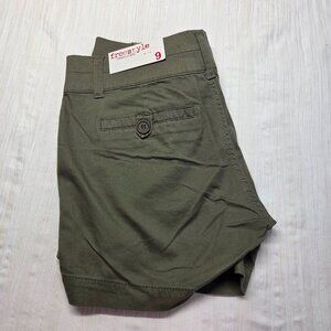 Freestyle Revolution Juniors 9 Olive Green Summer Shorts